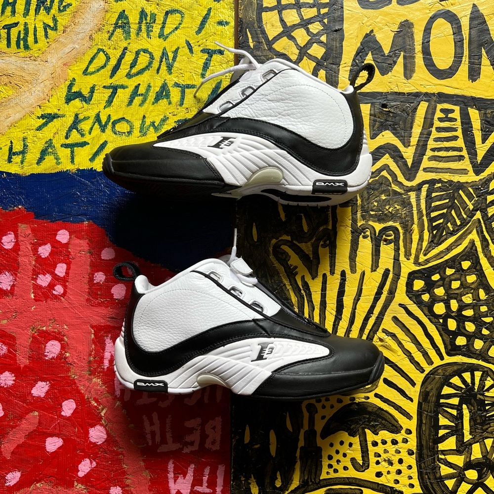 DS 2012 Reebok Iverson Answer IV (4) - White/Black 9M